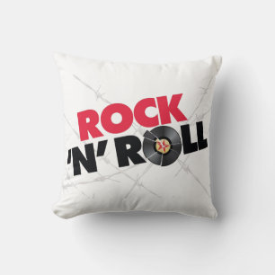 Rock N Roll 2 Sided Pillow Kussen