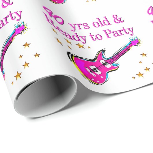 ROCK N ROLL 40TH CADEAUPAPIER (Rol Hoek)