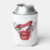 Rock n Roll Angel Lips Blikjeskoeler (Blikje Voorkant)