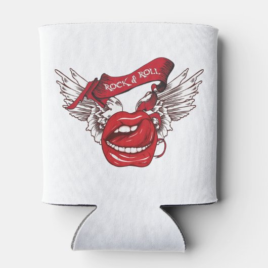 Rock n Roll Angel Lips Blikjeskoeler (Achterkant)