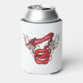 Rock n Roll Angel Lips Blikjeskoeler (Blikje Achterkant)