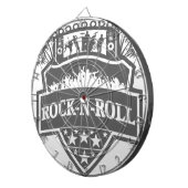 rock-n-roll band dartbord (Voorkant Rechts)