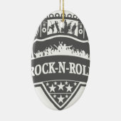 rock-n-roll band keramisch ornament (Rechts)