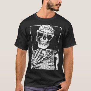 Rock N Roll Band Lazy Halloween Costume Rocker Mus T-shirt