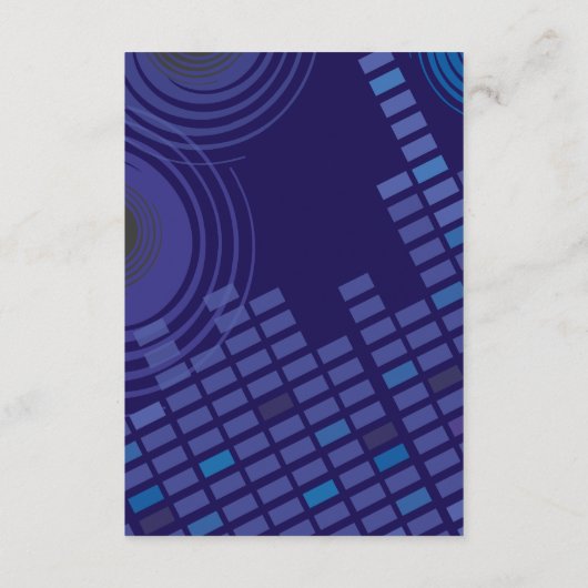 Rock n Roll Bar Bat Mitzvah Invitation Party Card Informatiekaartje (Achterkant)