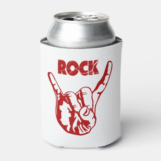 Rock n roll blikjeskoeler (Blikje Voorkant)