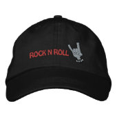 ROCK N ROLL Borduurd Pet (Voorkant)