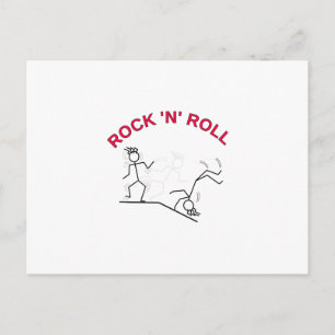 Rock 'N' Roll Briefkaart