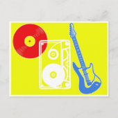 Rock 'n' Roll Briefkaart (Voorkant)