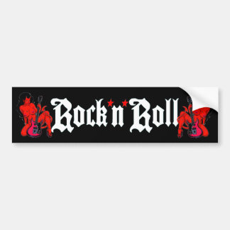 Rock N Roll Bumpersticker