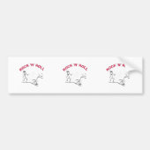 Rock 'N' Roll Bumpersticker (Voorkant)