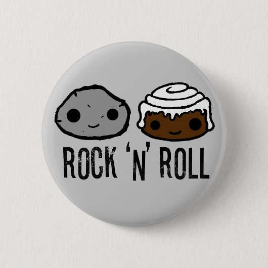 Rock 'N' Roll Button (Voorkant)