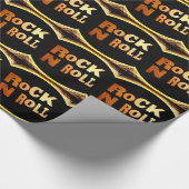Rock N Roll Cadeaupapier (Hoek)