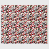 Rock N Roll Cadeaupapier (Vlak)