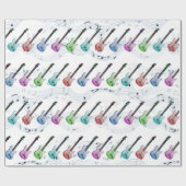 Rock N Roll Cadeaupapier (Vlak)