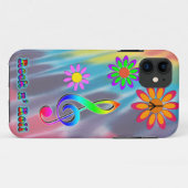 Rock n' Roll Case-Mate iPhone Case (Achterkant (horizontaal))