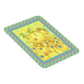 ROCK N ROLL CHICK, EASTER SPRING MOSH PIT MAGNET MAGNEET (Rechterzijde)