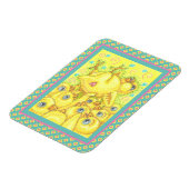 ROCK N ROLL CHICK, EASTER SPRING MOSH PIT MAGNET MAGNEET (Linkerzijde)