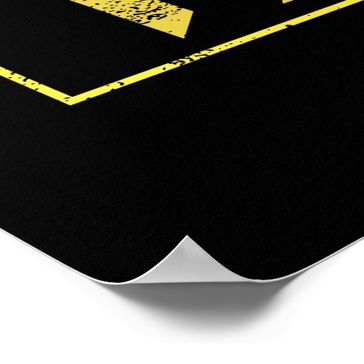  Rock n Roll - Concert Band Retro Poster (Hoek)