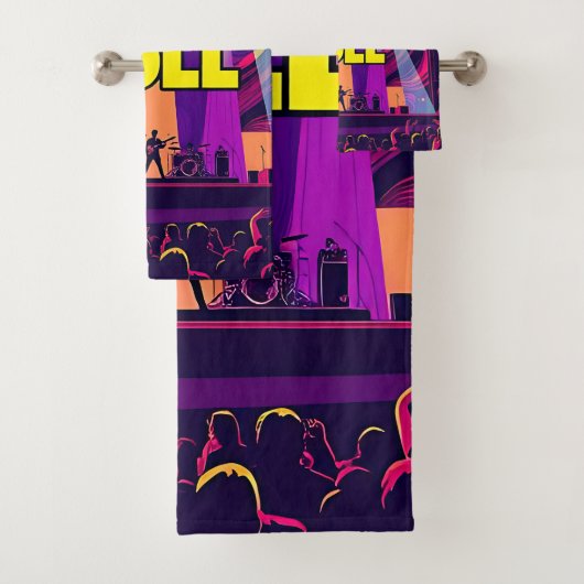 Rock-'n-roll-concertpodium Bad Handdoek (Insitu)
