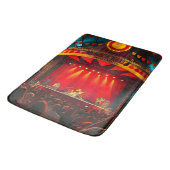 Rock-'n-roll-concertpodium Badmat (Gekanteld)