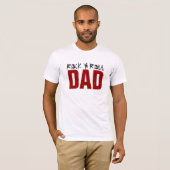 ROCK 'N ROLL DAD T-SHIRT (Voorkant volledig)