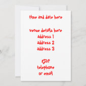 rock-'n roll-dans kaart (Achterkant)