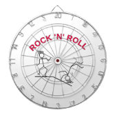 Rock 'N' Roll Dartbord (Voorkant)