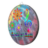 Rock n' Roll Dartbord (Voorkant Rechts)