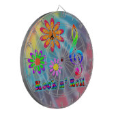 Rock n' Roll Dartbord (Voorkant Links)