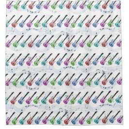 Rock N Roll Douchegordijn