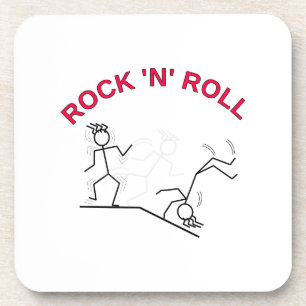 Rock 'N' Roll Drankjes Onderzetter