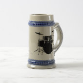 ROCK N ROLL DRUMS BIERPUL (Voorkant rechts)