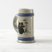 ROCK N ROLL DRUMS BIERPUL (Voorkant links)