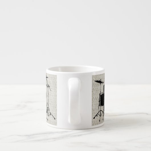 Rock n Roll Drums Espresso Kop (Achterkant)