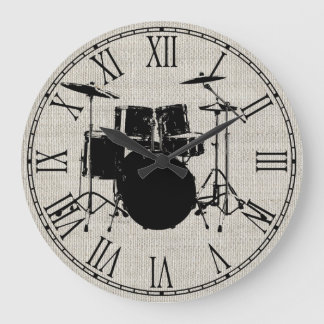 Rock n Roll Drums Grote Klok