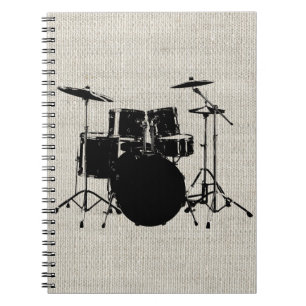 Rock n Roll Drums Notitieboek