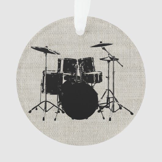 Rock n Roll Drums Ornament (voorkant)