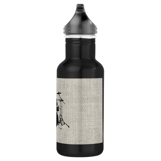 Rock n Roll Drums Waterfles (Rechts)