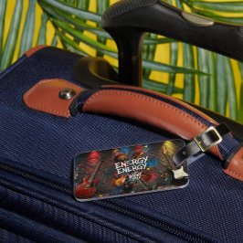 Rock ‘n’ Roll Elektrische Gitaar Bagage Label