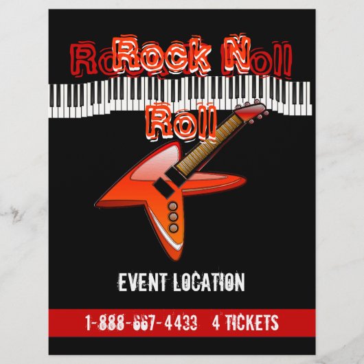 Rock N Roll Flyer (Voorkant)