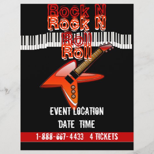 Rock N Roll Flyer (Voorkant)