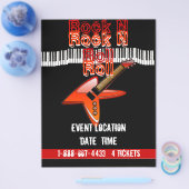 Rock N Roll Flyer (Enkel)