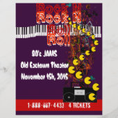 Rock N Roll Flyer 80s Jam (Voorkant)