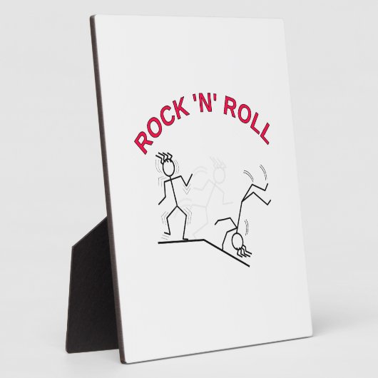 Rock 'N' Roll Fotoplaat (Zijkant)