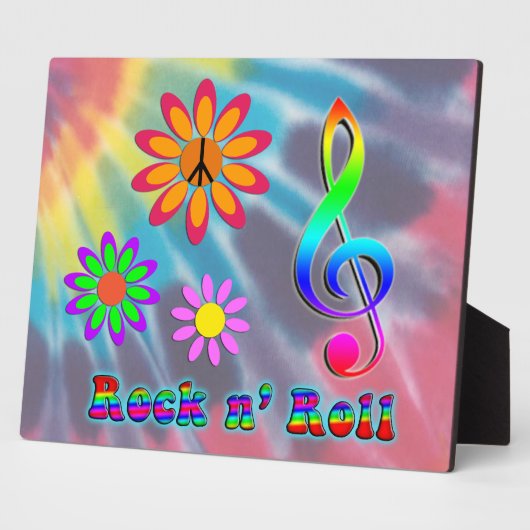 Rock n' Roll Fotoplaat (Zijkant)