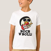 Rock n Roll Funny Sushi Roll Pun T-shirt (Voorkant)
