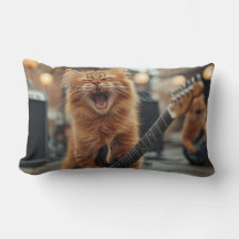 Rock N Roll Gember Gitaar Kat Rockster