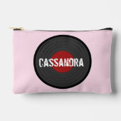 Rock N Roll gepersonaliseerde ronde vinylplaat Etui (Voorkant)