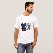 Rock N Roll Girl T-shirt (Voorkant volledig)